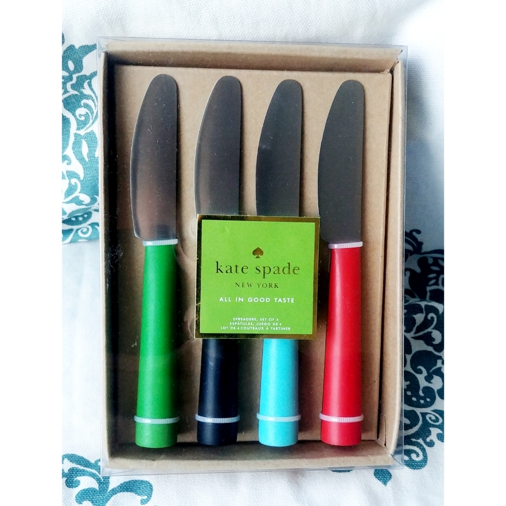 kate spade ♠ all in good taste spreader set NIB